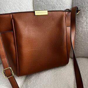 Liz Claiborne Brown Crossbody Bag